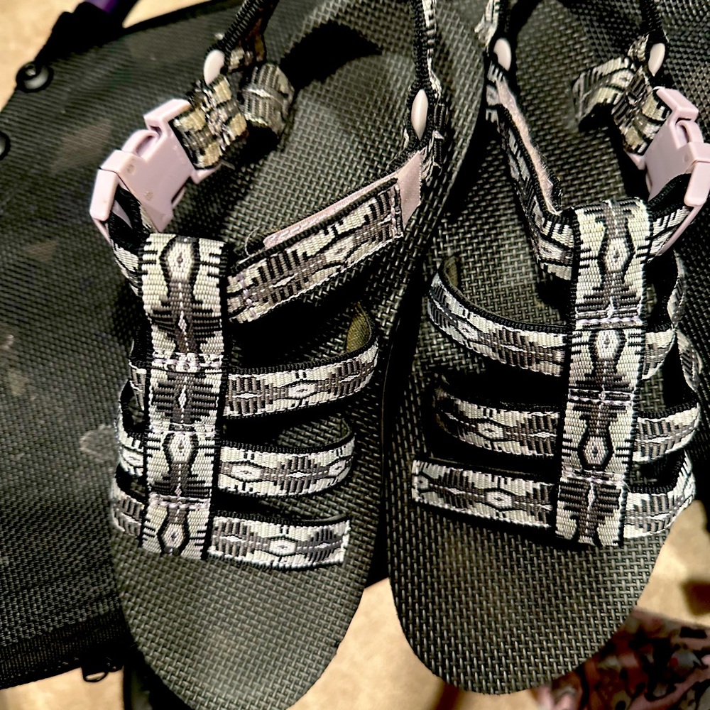 Purple TEVA Sandals
